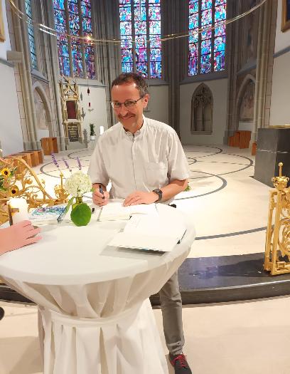 Buchvorstellung Pfarrer Jörg Meyrer im Pastoralen Raum Bad Neuenahr-Ahrweiler
