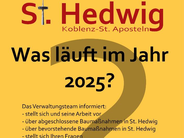 Plakat mit Einladungstext zum Infoabend mit gelbem Hintergrund