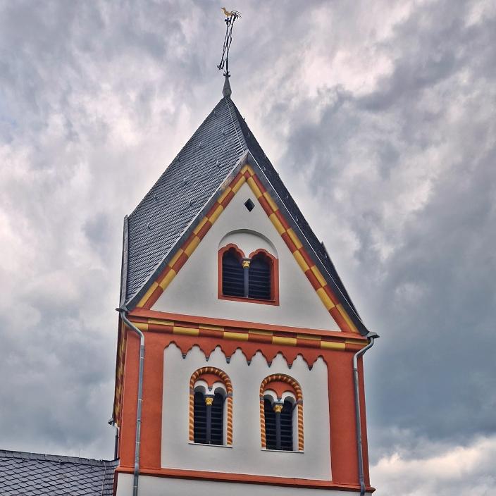 Kirchturm St. Martinus Lay nur Spitze