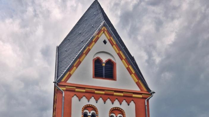 Kirchturm St. Martinus Lay nur Spitze