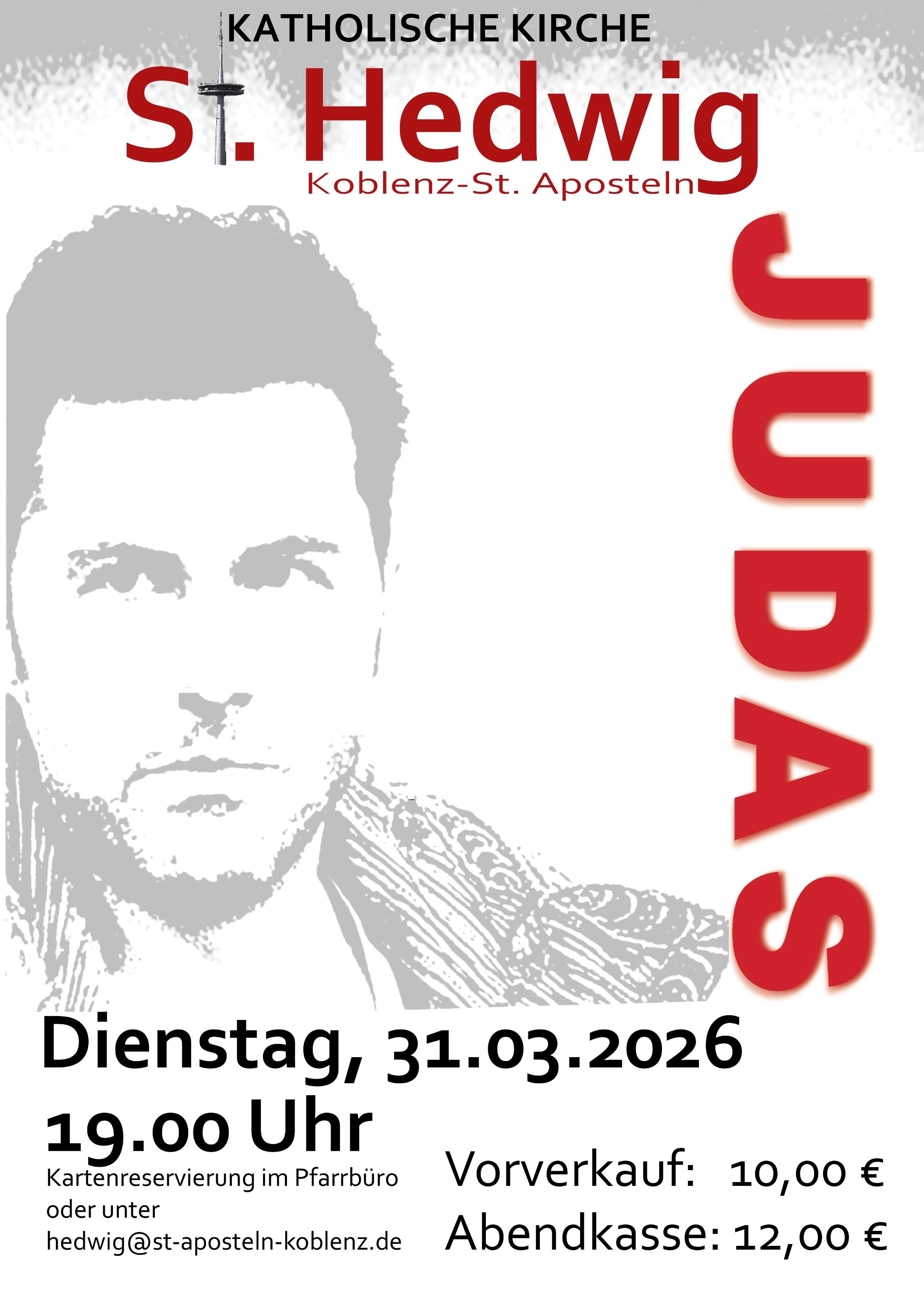 Plakat zur Veranstaltung 31.03.2026 Judas